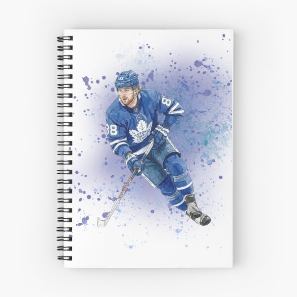 Item preview, Dynamic Ice Hockey Player #88 Watercolor Art designed and sold by Cucuzeus.