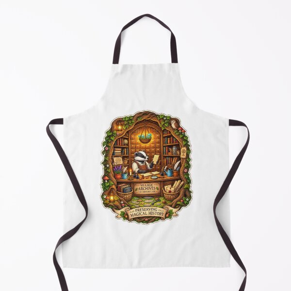 Item preview, Village Archives | Woodland Badger Archivist | Preserving Magical History designed and sold by MrDev.