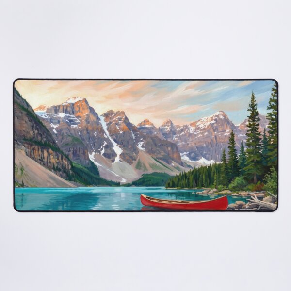 Item preview, Moraine Lake Banff National Park Canada designed and sold by RedPeaStudio.