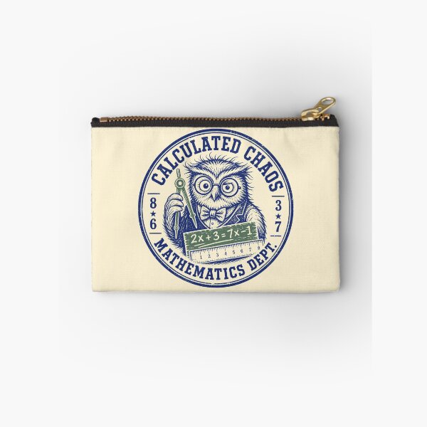 Item preview, Calculated Chaos Mathematics Teacher Vintage Badge designed and sold by 89shirts.