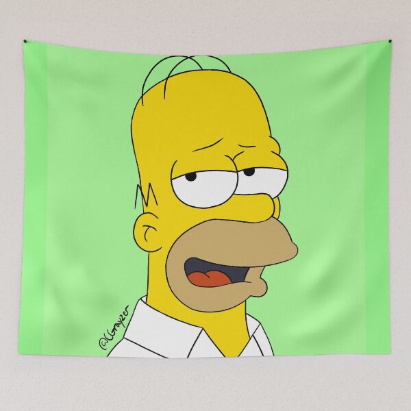 Item preview, Confident Homer [Flat] designed and sold by CGrayzer-Art.