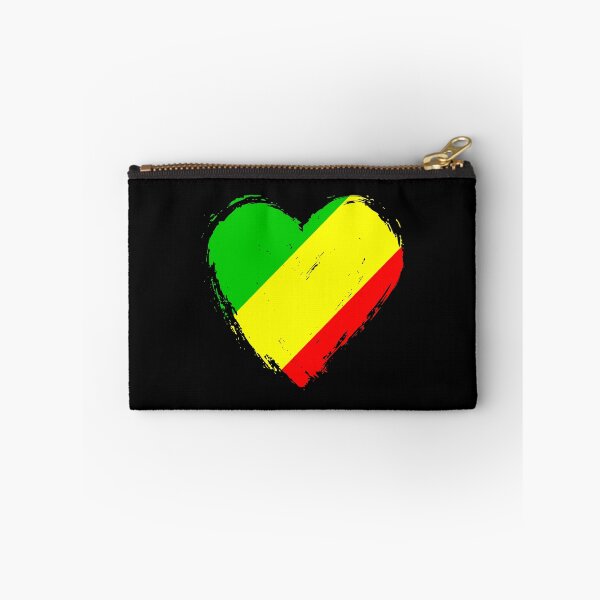 Item preview, Distressed Republic Of The Congo Flag Heart CG designed and sold by shitpostee.
