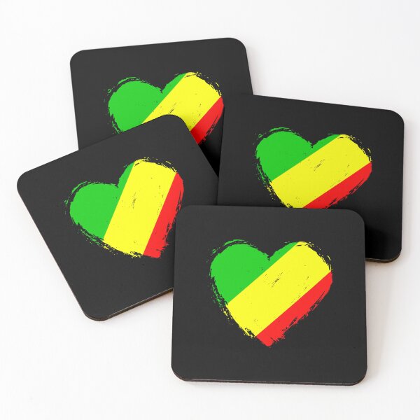 Item preview, Distressed Republic Of The Congo Flag Heart CG designed and sold by shitpostee.