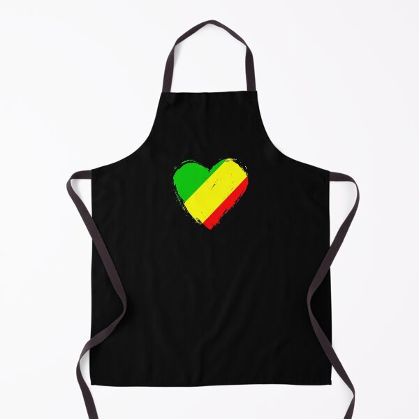 Item preview, Distressed Republic Of The Congo Flag Heart CG designed and sold by shitpostee.