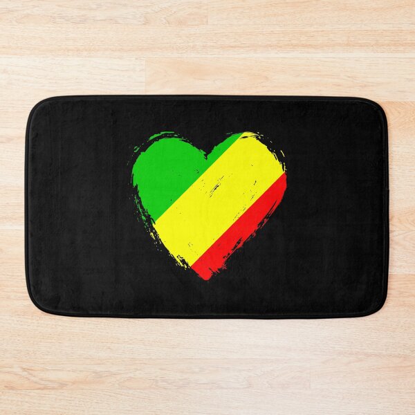 Item preview, Distressed Republic Of The Congo Flag Heart CG designed and sold by shitpostee.