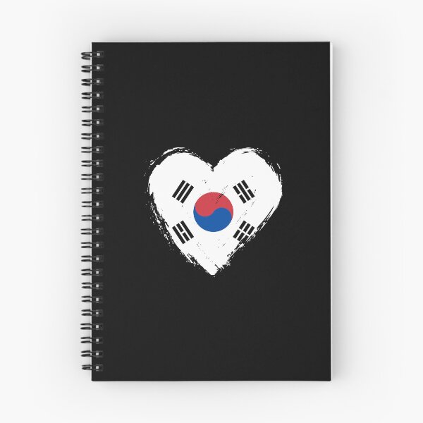 Item preview, Distressed South Korea Flag Heart KR designed and sold by shitpostee.