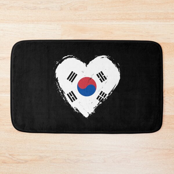 Item preview, Distressed South Korea Flag Heart KR designed and sold by shitpostee.