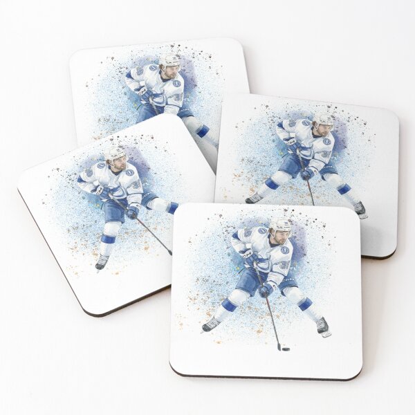 Item preview, Dynamic NHL Ice Hockey Player Splatter Watercolor Art designed and sold by Cucuzeus.