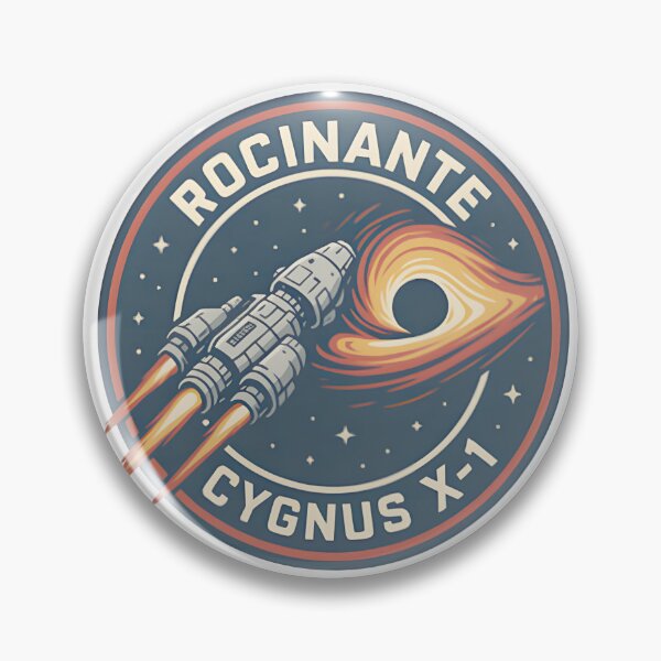 Item preview, Rocinante Mission Emblem Cygnus X ⭐⭐⭐⭐⭐ designed and sold by peerlessdesign3.