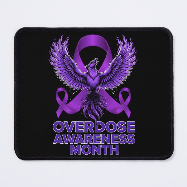 Item preview, Overdose Awareness Month Overdose Survivors Drug Addiction Ribbon Strength designed and sold by Redgiant87x.