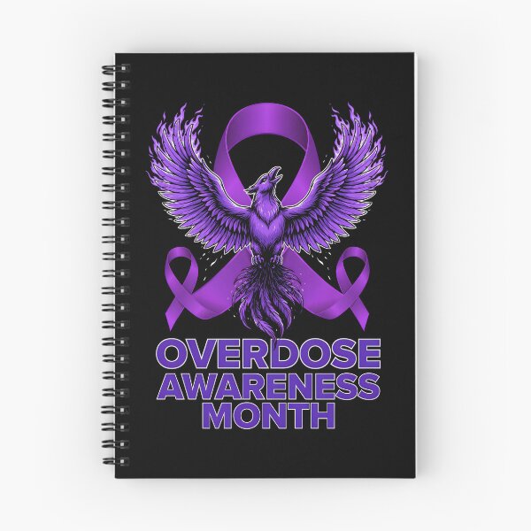 Item preview, Overdose Awareness Month Overdose Survivors Drug Addiction Ribbon Strength designed and sold by Redgiant87x.