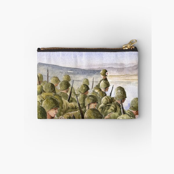 Item preview, WWII D-Day Infantry Landing Craft Normandy Beach designed and sold by OnHeathAndMoor.