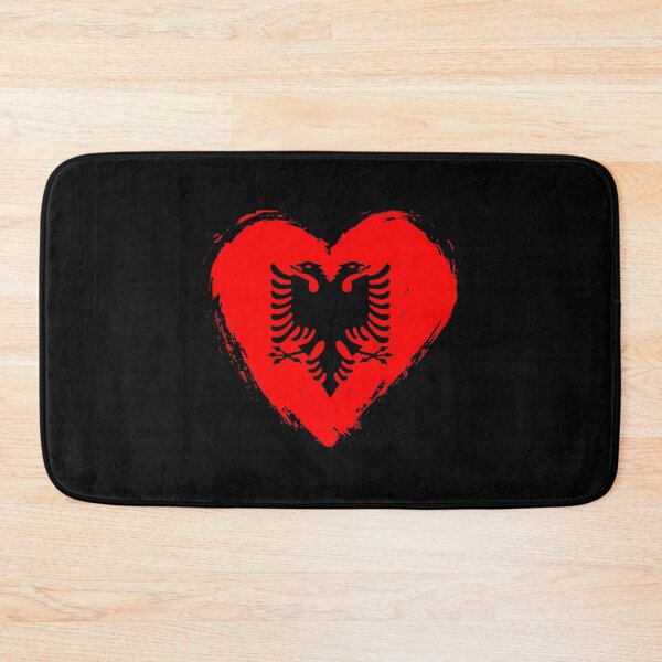 Item preview, Distressed Albania Flag Heart AL designed and sold by shitpostee.