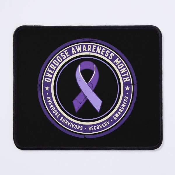 Item preview, Overdose Awareness Month Overdose Survivors Drug Addiction Ribbon Awareness designed and sold by Redgiant87x.