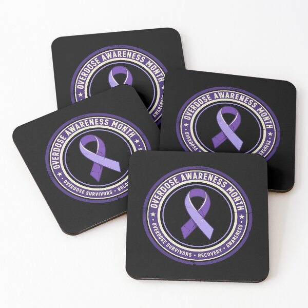 Item preview, Overdose Awareness Month Overdose Survivors Drug Addiction Ribbon Awareness designed and sold by Redgiant87x.