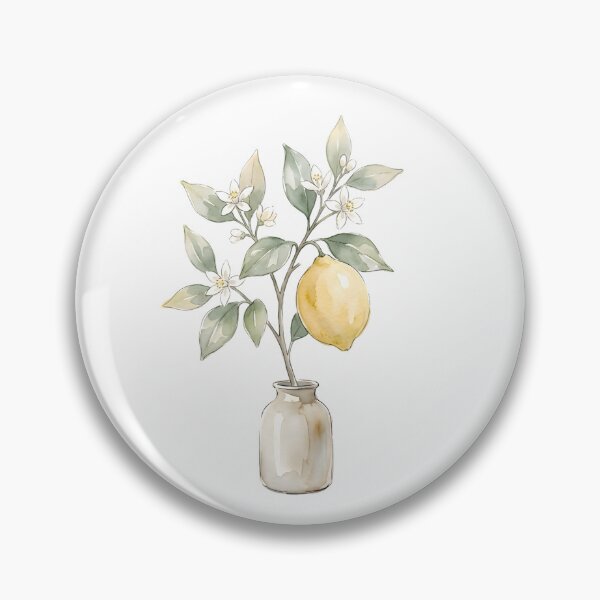 Item preview, Watercolor Lemon Branch Print | Citrus Kitchen Art designed and sold by PLANT LOVER'S PARADISE.