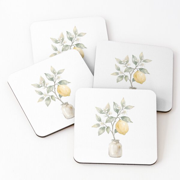 Item preview, Watercolor Lemon Branch Print | Citrus Kitchen Art designed and sold by PLANT LOVER'S PARADISE.