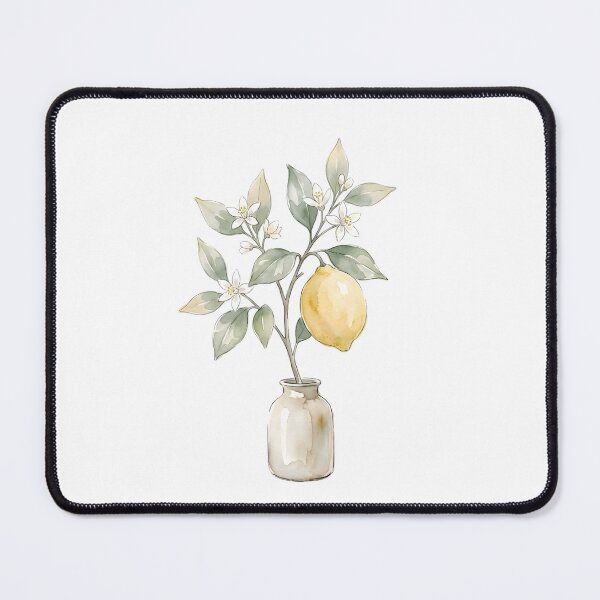 Item preview, Watercolor Lemon Branch Print | Citrus Kitchen Art designed and sold by PLANT LOVER'S PARADISE.