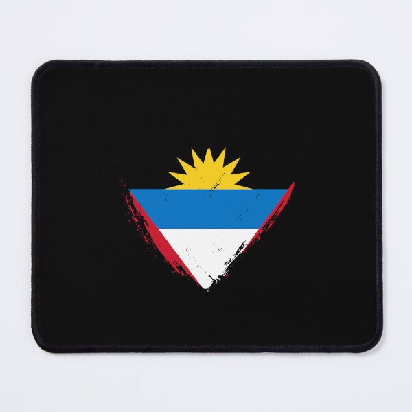 Item preview, Distressed Antigua And Barbuda Flag Heart AG designed and sold by shitpostee.