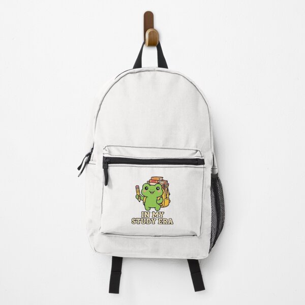 Item preview, In My Study Era Frog - Cute Back To School Frog With Backpack designed and sold by FBA.