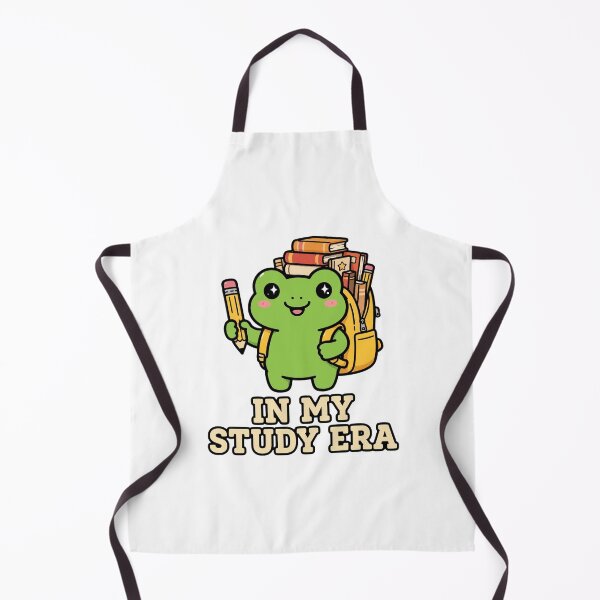 Item preview, In My Study Era Frog - Cute Back To School Frog With Backpack designed and sold by FBA.