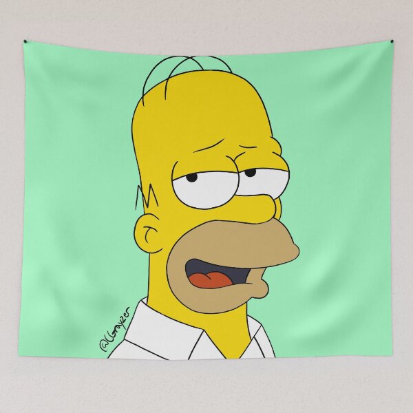 Item preview, Confident Homer [Flat] [No background] designed and sold by CGrayzer-Art.