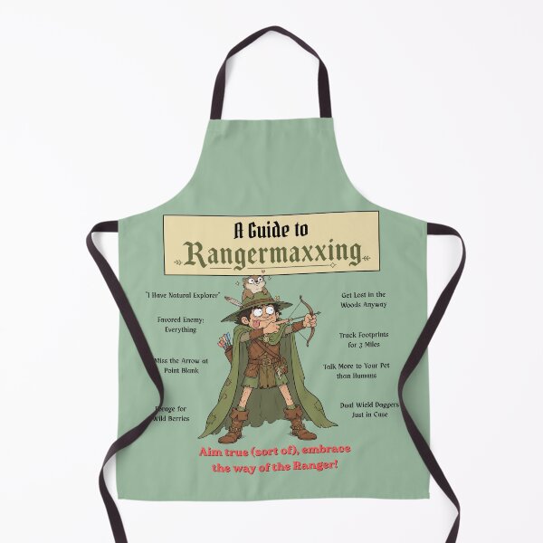 Item preview, A Guide to Rangermaxxing (Light Edition) - DND RPG Meme designed and sold by Dice_Goblin_Studio.