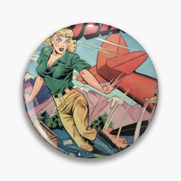 Item preview, Flyin Jenny Aviatrix Pin Up Comic Cover designed and sold by soyaarchive.