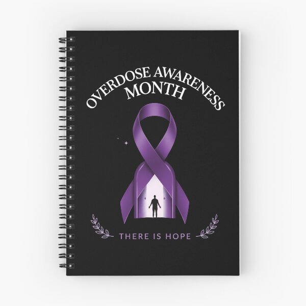 Item preview, Overdose Awareness Month Overdose Survivors Drug Addiction Ribbon Advocate designed and sold by Redgiant87x.