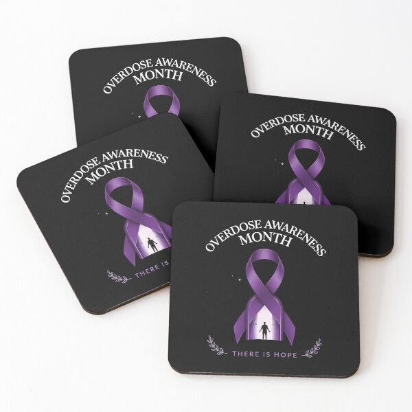 Item preview, Overdose Awareness Month Overdose Survivors Drug Addiction Ribbon Advocate designed and sold by Redgiant87x.