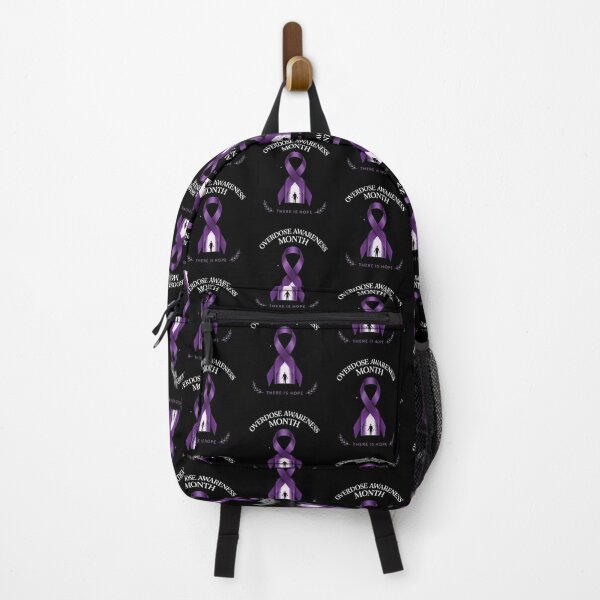 Item preview, Overdose Awareness Month Overdose Survivors Drug Addiction Ribbon Advocate designed and sold by Redgiant87x.