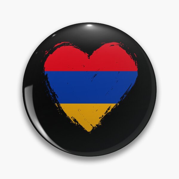 Item preview, Distressed Armenia Flag Heart AM designed and sold by shitpostee.