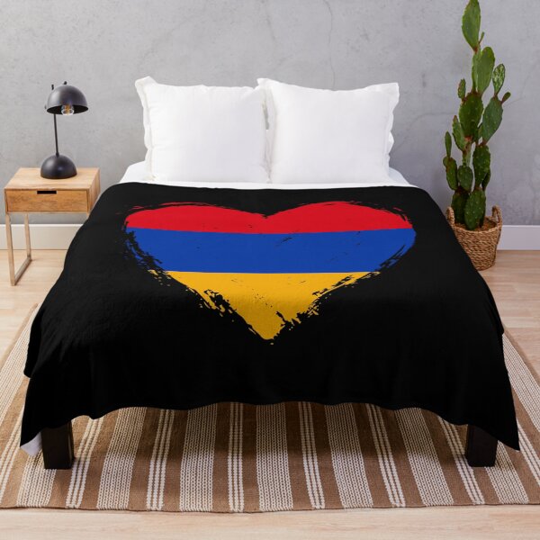 Item preview, Distressed Armenia Flag Heart AM designed and sold by shitpostee.