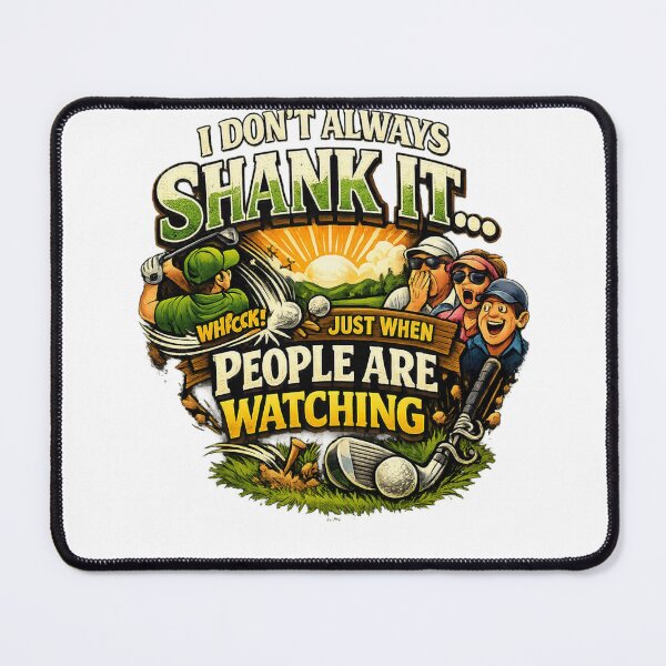 Item preview, I don't always shank it... designed and sold by RMBPrintStudio.