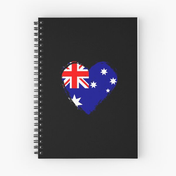 Item preview, Distressed Australia Flag Heart AU designed and sold by shitpostee.