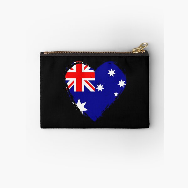 Item preview, Distressed Australia Flag Heart AU designed and sold by shitpostee.