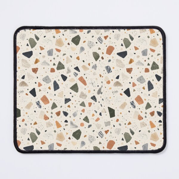 Item preview, Modern Terrazzo Stone Pattern Earthy Granito Mosaic designed and sold by QCena.