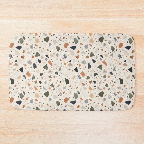 Item preview, Modern Terrazzo Stone Pattern Earthy Granito Mosaic designed and sold by QCena.