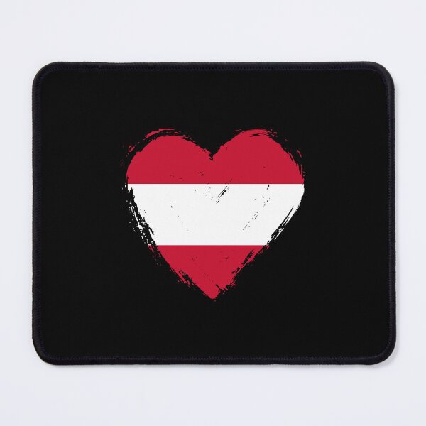 Item preview, Distressed Austria Flag Heart AT designed and sold by shitpostee.
