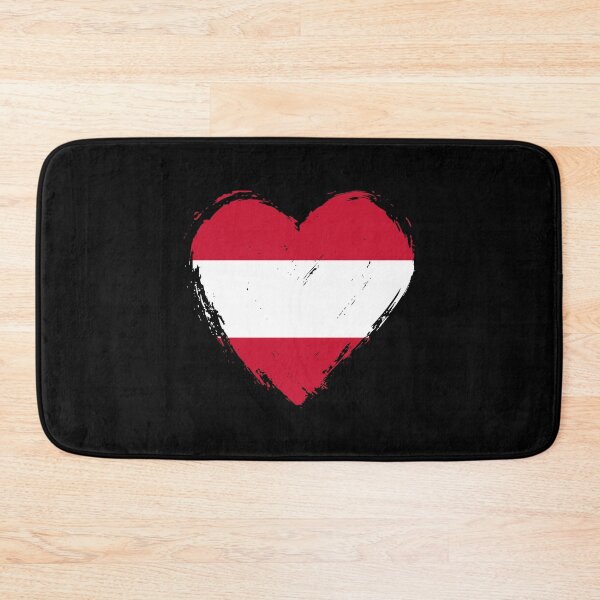 Item preview, Distressed Austria Flag Heart AT designed and sold by shitpostee.