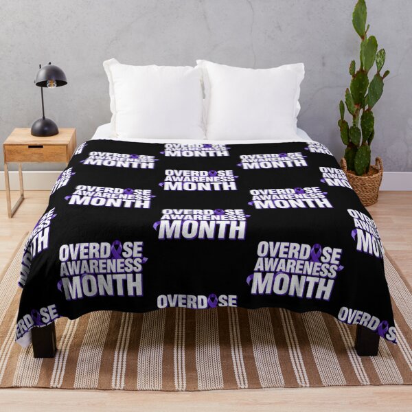 Item preview, Overdose Awareness Month Survivors Drug Addiction Ribbon Remembrance designed and sold by Redgiant87x.