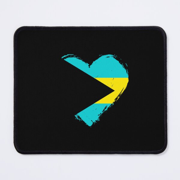 Item preview, Distressed Bahamas Flag Heart BS designed and sold by shitpostee.