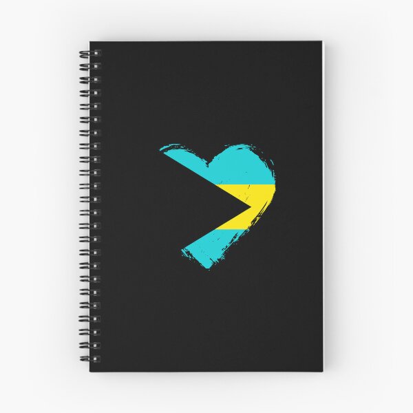 Item preview, Distressed Bahamas Flag Heart BS designed and sold by shitpostee.