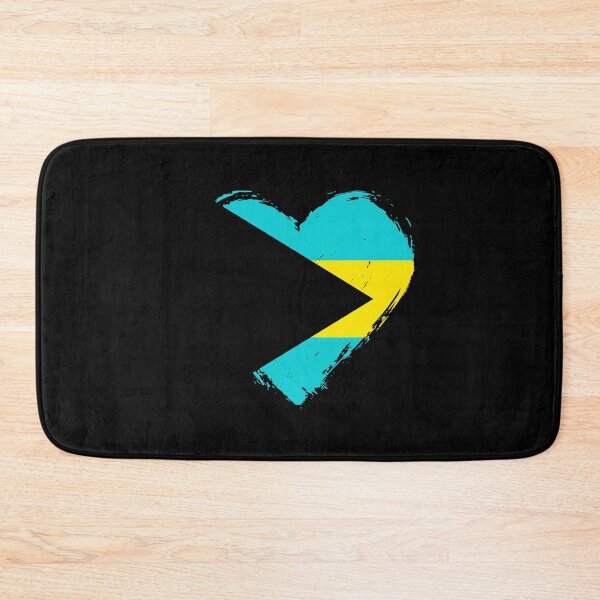 Item preview, Distressed Bahamas Flag Heart BS designed and sold by shitpostee.