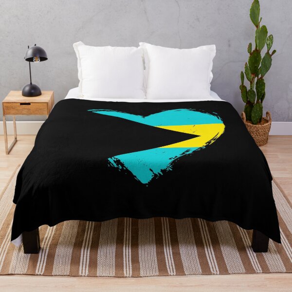 Item preview, Distressed Bahamas Flag Heart BS designed and sold by shitpostee.