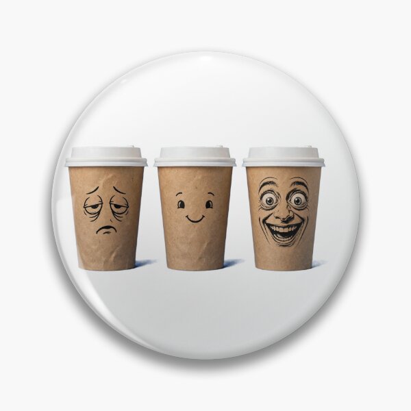 Item preview, Coffee Mood Stages - Tired to Wired designed and sold by ExpressoJungle.