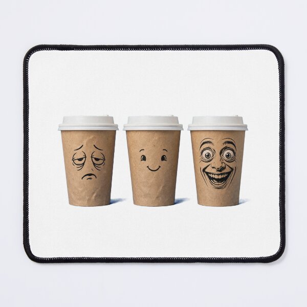 Item preview, Coffee Mood Stages - Tired to Wired designed and sold by ExpressoJungle.