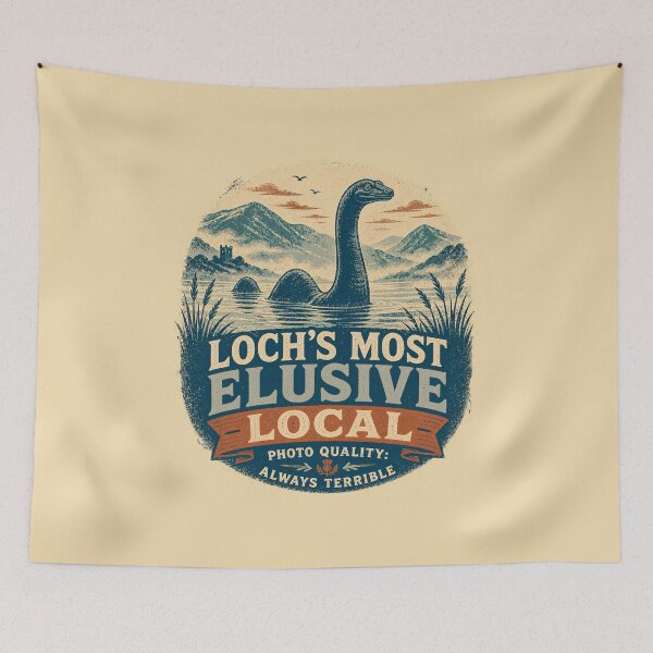 Item preview, Loch Ness Most Elusive Local Nessie Photo Quality designed and sold by SVox.