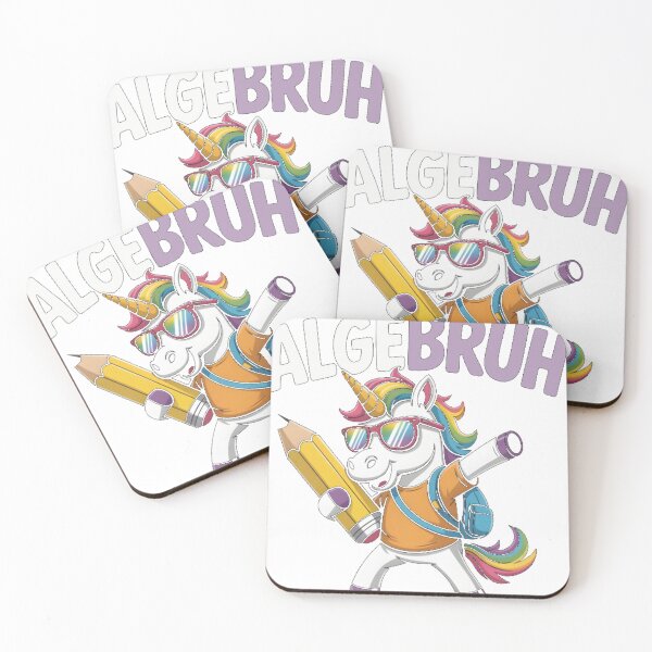 Item preview, Funny Algebruh Design Dabbing Unicorn Math designed and sold by soyaarchive.