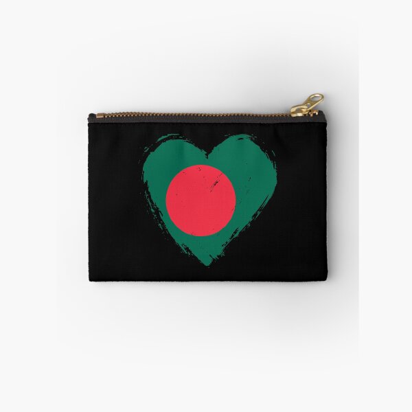 Item preview, Distressed Bangladesh Flag Heart BD designed and sold by shitpostee.